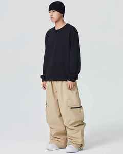 Nouveau pantalon de ski baggy pour homme, imperméable, pantalon de neige d'hiver, pantalon d'extérieur, pantalon de ski chaud de haute qualité pour homme - Product Image 4