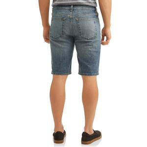 กางเกงขาสั้นชายหาดขาสั้นผ้าเดนิมสำหรับผู้ชายกางเกงขาสั้นลำลองธรรมดาออกแบบได้เองสำหรับฤดูร้อน - Product Image 3