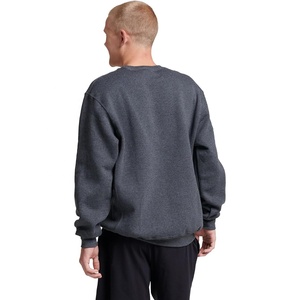 OEM เปล่าขนแกะเทอร์รี่ฝรั่งเศสที่กําหนดเองคอกลมเสื้อสเวตเตอร์ขนาดใหญ่ผ้าฝ้าย 100% วางไหล่เสื้อสเวตเตอร์ผู้ชายหรูหรา - Product Image 4