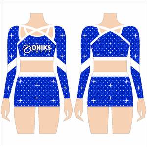 Spandex Fabric <b>Cheerleading</b> Uniform Professional High Manufacturer Design Team Wear <b>Cheerleading</b> Uniform - Product Image 6