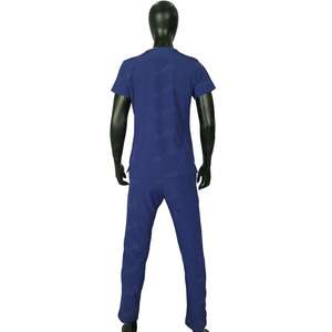 Blaze Enfermera Scrubs Uniformes Suave y Ligero Manga Corta Stand Collar Cómodo Hospital Scrub Sets - Product Image 3