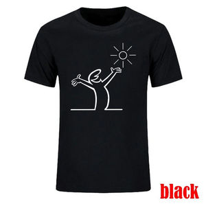 เสื้อยืดสำหรับผู้ชายผ้าฝ้ายธรรมดาสำหรับฟิตเนสฟิตเนสโรงยิม100% ออกแบบโลโก้ได้ตามต้องการ - Product Image 6