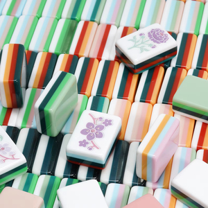 Juego de Mahjong de 4 Capas de Alta Calidad, Nuevo, al por Mayor, Fichas de Mahjong Americanas Modernas y de Lujo, Suministro de Fábrica - Product Image 1