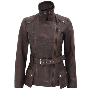 Chaqueta de Cuero para Mujer, Nueva Moda, 100% Cuero Genuino, Precio de Mayoreo, Hecha en Pakistán - Product Image 3