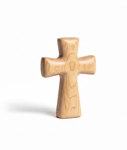 Cruz de Madera Artesanal Ecológica de la Mejor Calidad, Decoración Religiosa Independiente, Símbolo de Fe Cristiana para el Hogar o la Iglesia - Product Image 5