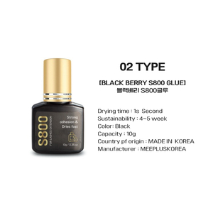 Etiqueta privada 3s Fuerte adhesión y excelente estabilidad Pegamento para extensión de pestañas K800 5g Larga duración Mejor calidad Hecho en Corea - Product Image 6