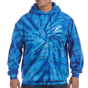 Men's Tie-<b>Dye</b> Hooded Sweatshirt Regular Fit Knitted Polyester Casual Autumn Wear - Product Image 4