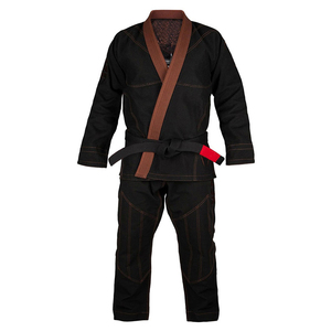 Conjuntos de Uniformes de Karate Ligeros Unisex - Ropa de Artes Marciales Transpirable de Poliéster/Algodón para Sesiones de Dojo, Aprendizaje Personalizable - Product Image 6