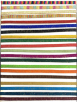 Meetee CD001 KUSHANG Sangle en tissu bicolore en polyester/nylon écologique pour la maison, idéale pour la couture de rideaux, d'oreillers et de canapés