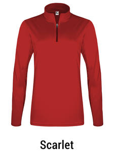 Camisetas deportivas para correr de secado rápido de Golf para hombre, camisetas de golf de manga larga atléticas activas, camisetas con cremallera de 1/4 cuartos - Product Image 4