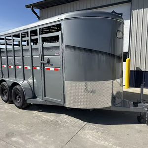 Nouvelle remorque pour chevaux 2026 S&S Dura Line Silver Trim 6x16 Double essieu Galvanisé à chaud RHS Robuste 3800kg Remorquage par pare-chocs 45M - Product Image 1