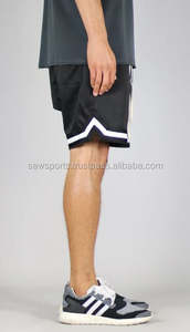 Pantalones cortos de mezclilla de cintura alta de carga de bambú ecológicos XS que absorbe la humedad, ligeros, para clima cálido, para correr, logotipo de sublimación impreso - Product Image 3