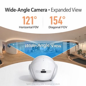 Robot Inteligente para Mascotas con Cámara, Base de Carga Automática, Patrulla Completa del Hogar, Juego Interactivo, Monitoreo por Video, Recargable, Plástico Sólido, para Gatos - Product Image 3