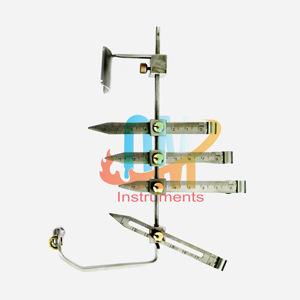 เครื่องมือวัดจมูกแบบดิจิตอล Davis ENT Nasal Projectmeter คุณภาพสูงมาตรฐานเยอรมัน สำหรับใช้ในโรงพยาบาล วัสดุสแตนเลสเกรดทางการแพทย์ - Product Image 4