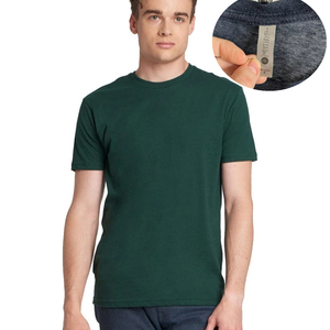 T-shirt à manches courtes unisexe en tissu tri-mélange bleu roi Next Level Apparel - Product Image 4