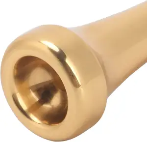 Bocal de trompete de bronze (3c 5c 7c), instrumentos de tom brilhante, peça bocal para iniciantes e jogadores profissionais (7c)