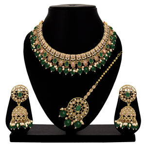 Ensemble de colliers ras du cou de beauté ornée traditionnelle - Product Image 1