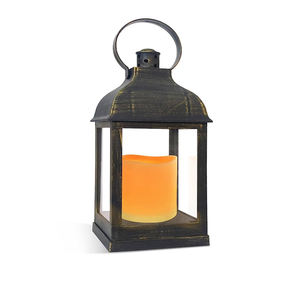 Linterna de vela de vidrio y acero inoxidable pulido con espejo para el hogar y el jardín, nuevo diseño, linterna de vela de Metal colgante hecha a mano - Product Image 5