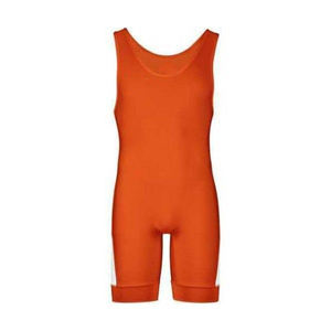 Singlet de lutte personnalisé pour hommes, grande taille, en spandex/coton 220g, impression par sublimation, motif, vente en gros - Product Image 2