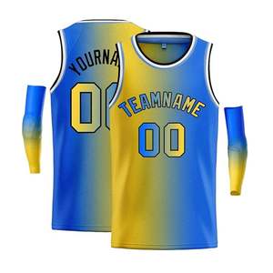 Conjunto de Camiseta de Baloncesto Reversible para Hombre, 100% Poliéster, Malla Transpirable, Estampado Personalizado, Tallas Grandes, Secado Rápido, Verano - Product Image 1