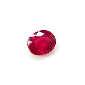 Rubis naturels de Bangkok ovales 6,60 carats pour les cérémonies de fiançailles - Product Image 3