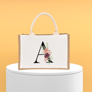 2025 Sublimación personalizada Bolsas Juco de alta calidad Almacenamiento plegable reutilizable Compras Bolsas de yute Cremallera colorida pura - Product Image 4