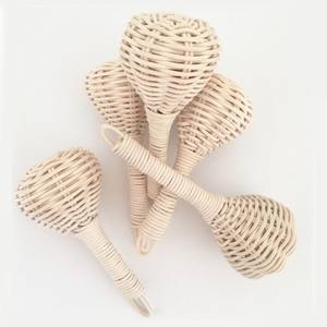 Bola de ratán natural para niños, juguetes de gran volumen de Vietnam, juguetes de ratán hechos a mano para niños - Product Image 6