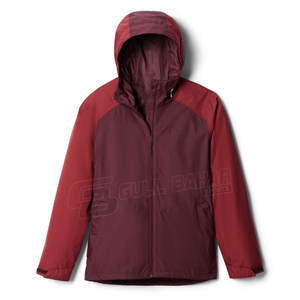Chaqueta Cortavientos Impermeable Ligera para Mujer, Invierno, Color Sólido, Personalizable, Forro de Nailon en la Parte Delantera, Cierre de Cremallera, Acabado para Exteriores - Product Image 1