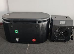 Terapi Mandi Es Portabel + Pendingin Air 1hp untuk Atlet Dewasa Pemulihan Terapi Celup Dingin - Product Image 3