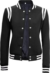 Custom Made Fashion Varsity <b>Jacket</b> Women Baseball Style High School Letterman <b>Jacket</b> OEM Womens Crop Bomber <b>Jacket</b> Manufacturer - Product Image 6