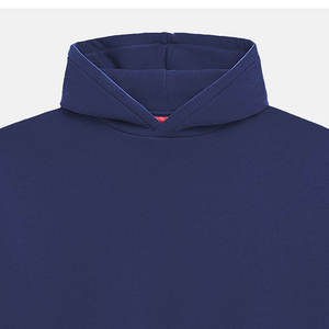 Haute qualité Vintage Logo personnalisé vêtements de rue GSM polaire éponge française Double lavé pull blanc soleil délavé à capuche hommes - Product Image 3