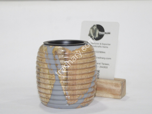 Nuevo quemador de Bukhoor de resina de madera Mubkhar tradicional, soporte de incienso con aroma de té para Ramadan Eid Exim Pvt Ltd Tradition - Product Image 3