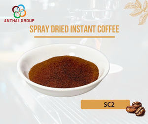 Polvo de café instantáneo secado en aerosol de café Robusta de Vietnam para el mercado de café tradicional de Oriente Medio sabor audaz alta solubilidad - Product Image 3