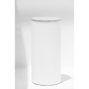 Alora White <b>Wooden</b> <b>Plinth</b> With Multiple Tops - Product Image 3