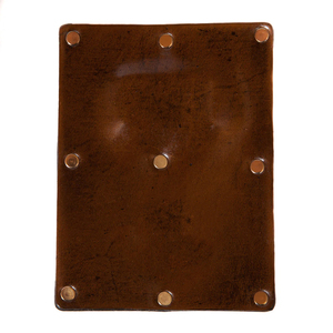 Almohadilla magnética de descanso de barril de cuero PU con mejores ventas de servicio OEM, almohadilla de descanso de barril de entrenamiento de tiro de caza - Product Image 1