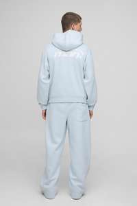 Front Logo Designer New Clothing Brand Hoodie y pantalones de chándal 100% Cotton Hoodie Vintage Print Hip Hop Chándales - Product Image 4