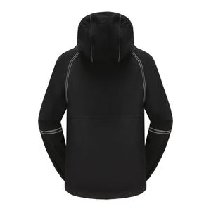 Vente en gros Manteaux coupe-vent en nylon de haute qualité pour hommes et femmes Vestes à capuche avec logo personnalisé et col montant pour la saison d'hiver - Product Image 3