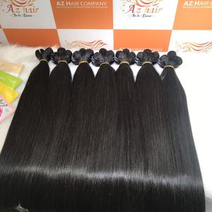 Prix usine brut cheveux vietnamiens miroir os droit faisceaux de cheveux humains Remy vierge cheveux libre enchevêtrement, perte grand Stock - Product Image 2