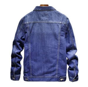 Chaqueta vaquera personalizada de alta calidad OEM, venta al por mayor de fábrica, chaqueta vaquera para hombre - Product Image 4