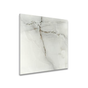 Carreaux de porcelaine polis de luxe Dolmen Bianco 60x60, surface brillante, carreaux de sol, revêtement de sol intérieur - Product Image 1