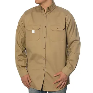 Chemise cargo pour hommes, top vente, chemise respirante anti-rides à prix réduit, chemises anti-rides pour hommes de qualité supérieure - Product Image 2
