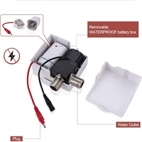 Capteur automatique en laiton adaptateur ca/cc robinet salle de bain évier chaud froid lavage des mains capteur robinet