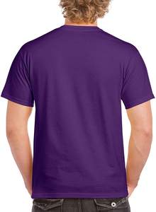 T-shirt en coton pour homme surdimensionné élégant, confortable, durable, uni, manches courtes, respirant, poids lourd, essentiels 250 g/m², plus - Product Image 3