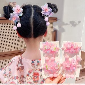 Nuovo Cerchietto per <span class=keywords><strong>Capelli</strong></span> con Fiori per Bambine, Accessorio Principessa, <span class=keywords><strong>Fascia</strong></span> per <span class=keywords><strong>Capelli</strong></span> con Fiore per Neonata - Product Image 4