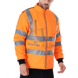 Chaqueta de Seguridad de Alta Visibilidad, Reflectante, Resistente y Protectora para Hombre - Product Image 4
