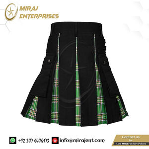 Faldas Escocesas Plisadas para Hombre, Estilo Escocés, Falda Corta de Moda Masculina - Product Image 4