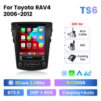 NaviFly NF nouveau lecteur vidéo de voiture Android 360 caméra panoramique pour Toyota RAV4 2006-2012 prise en charge de la caméra de recul Android