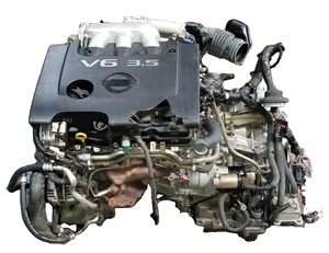 Moteur à essence VQ35HR 3.5L 8 cylindres d'occasion de haute qualité 350Z/Q50 Haute performance 100% testé Boîte manuelle à 6 vitesses - Product Image 3