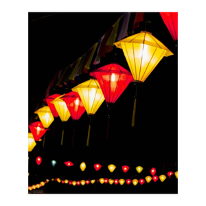 Buena Venta caliente 2024 linterna de seda de bambú tradicional de Vietnam para Año Nuevo Vacaciones de mediados de otoño linternas de seda al por mayor para la exportación - Product Image 1