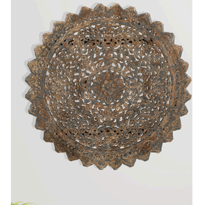 Tenture murale en bois rustique faite à la main finition naturelle détails artistiques pour Style Vintage pour anniversaire anniversaire Art décor - Product Image 1